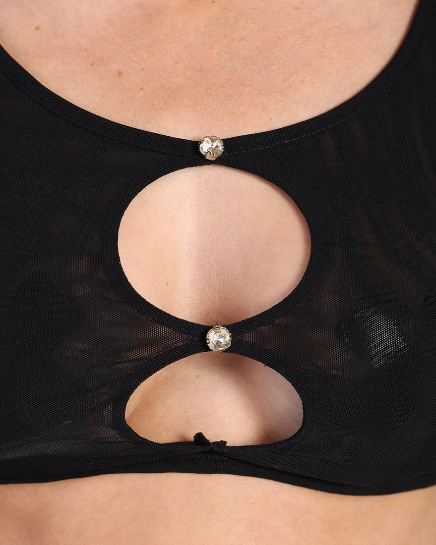 OhYes Tops Drive U Crazy Cut Out Top 2 OhYes Tops Drive U Crazy Cut Out Top