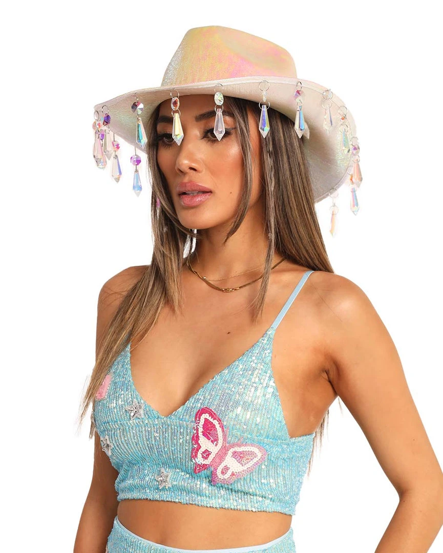 EastnWest Label Believe In Fairies Butterfly Sequin Top 4 EastnWest Label Believe In Fairies Butterfly Sequin Top