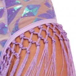 EastnWest Label Best Dressed Sequined Macrame Bottoms Clothing