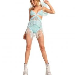 Clothing EastnWest Label X IHR Dreamlike Sequin Fringe Top