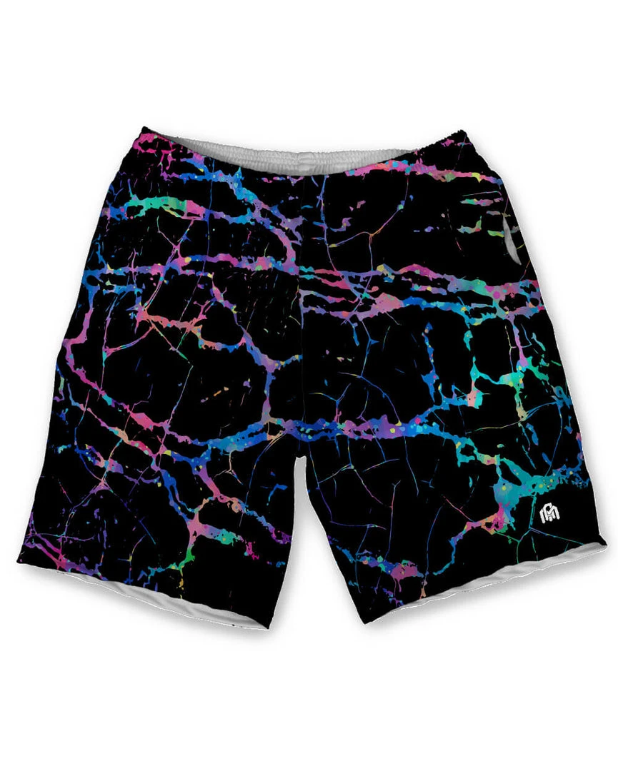 INTO THE AM Men Electric Rainbow Shorts 1 INTO THE AM Men Electric Rainbow Shorts