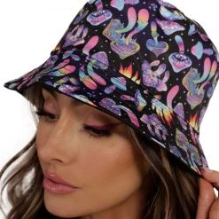 Ana Accessories Euphoric Shrooms Bucket Hat