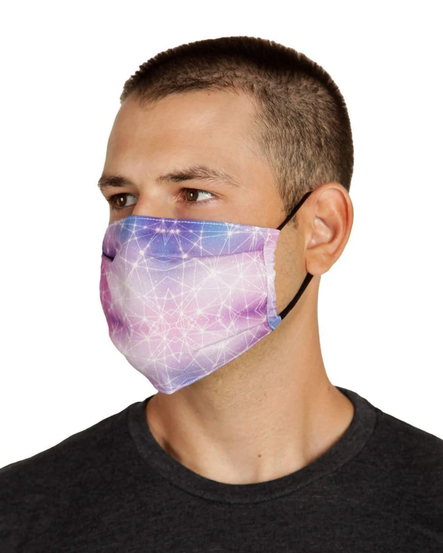 INTO THE AM Masks & Bandanas Constellations Adjustable Face Mask 3 INTO THE AM Masks & Bandanas Constellations Adjustable Face Mask