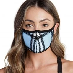 One By One Apparel Masks & Bandanas Like Totally Y2K Filtered Face Mask