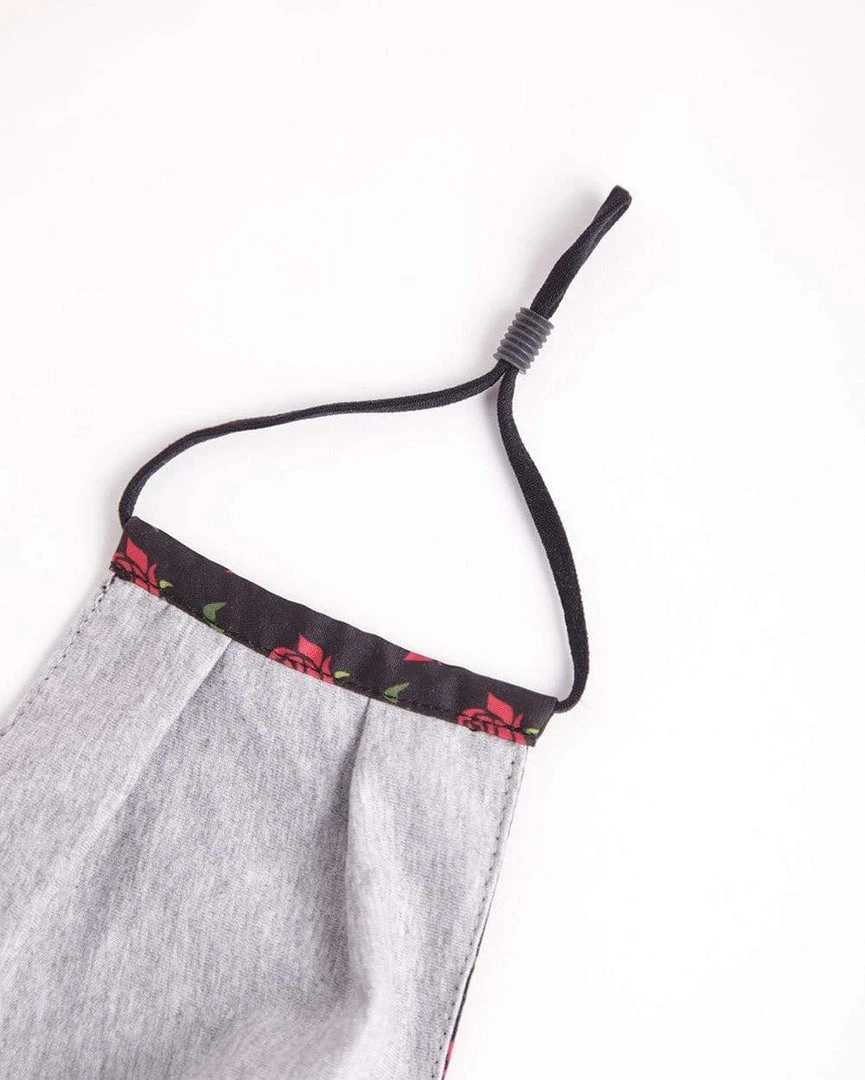 INTO THE AM Masks & Bandanas Roses Face Mask 3 INTO THE AM Masks & Bandanas Roses Face Mask