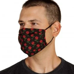 INTO THE AM Masks & Bandanas Roses Face Mask