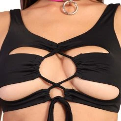 OhYes Clothing Feels Good To Be Me Cutout Top