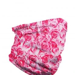 INTO THE AM Masks & Bandanas Field Of Roses Seamless Mask Bandana - Pink