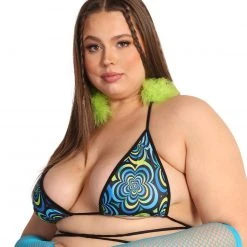 Day G Floral Love Wrap Around Bikini Top