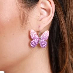 Western Fashion Accessories Flutter Wings Butterfly Earrings
