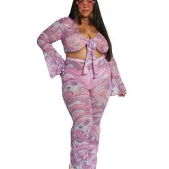 Cherry Mellow, Inc. Free Spirit Cutie Mesh Bell Bottoms Clothing 20 Cherry Mellow, Inc. Free Spirit Cutie Mesh Bell Bottoms Clothing