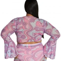 Cherry Mellow, Inc. Clothing Free Spirit Cutie Mesh Longsleeve Top