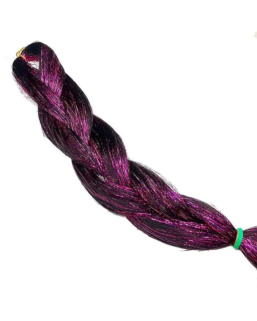 Accessories Get Braidified Burgundy Magic Tinsel Hair Extensions 2 Accessories Get Braidified Burgundy Magic Tinsel Hair Extensions