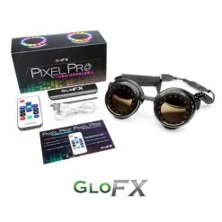 GloFX Pixel Pro LED Goggles Pashminas & Festival Accessories