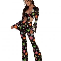 Cherry Mellow, Inc. Groovy Avenue Front-Tie Top Clothing 18 Cherry Mellow, Inc. Groovy Avenue Front-Tie Top Clothing