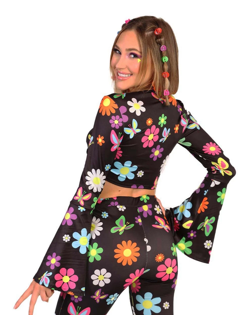 Cherry Mellow, Inc. Groovy Avenue Front-Tie Top Clothing 4 Cherry Mellow, Inc. Groovy Avenue Front-Tie Top Clothing