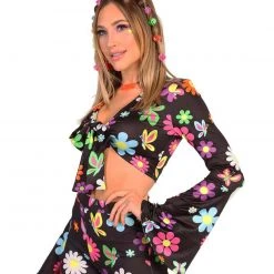 Cherry Mellow, Inc. Groovy Avenue Front-Tie Top Clothing
