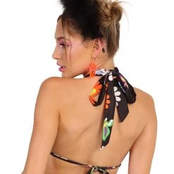 Cherry Mellow, Inc. Groovy Avenue Halter Wrap Top 12 Cherry Mellow, Inc. Groovy Avenue Halter Wrap Top