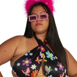 Cherry Mellow, Inc. Groovy Avenue Halter Wrap Top 14 Cherry Mellow, Inc. Groovy Avenue Halter Wrap Top