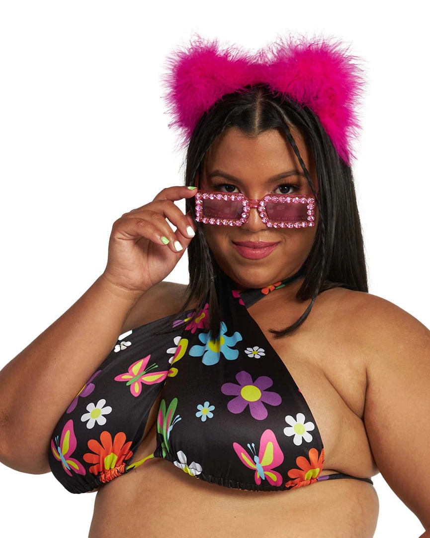 Cherry Mellow, Inc. Groovy Avenue Halter Wrap Top 7 Cherry Mellow, Inc. Groovy Avenue Halter Wrap Top