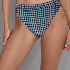 Dippin Daisies Groovy BB Reflective High Cut Booty Shorts