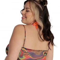 One By One Apparel Groovy Gal Crop Top