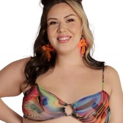 One By One Apparel Groovy Gal Crop Top