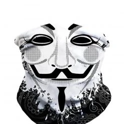 INTO THE AM Guy Fawkes Seamless Mask Bandana Masks & Bandanas