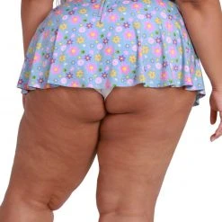 OhYes Happy Blossoms Skater Skirt Bottoms