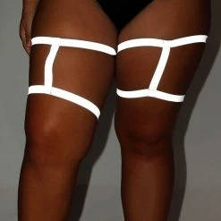 Andrew - Agent Trending Now Harness Leg Garters - Reflective 11 Andrew - Agent Trending Now Harness Leg Garters - Reflective
