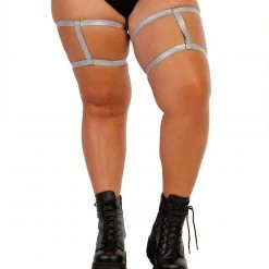 Andrew - Agent Trending Now Harness Leg Garters - Reflective 13 Andrew - Agent Trending Now Harness Leg Garters - Reflective