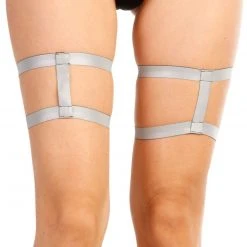Andrew - Agent Trending Now Harness Leg Garters - Reflective