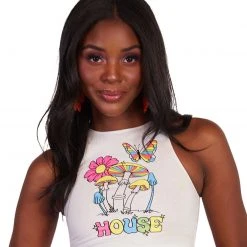 OhYes Clothing Hazy House Halter Tank Top