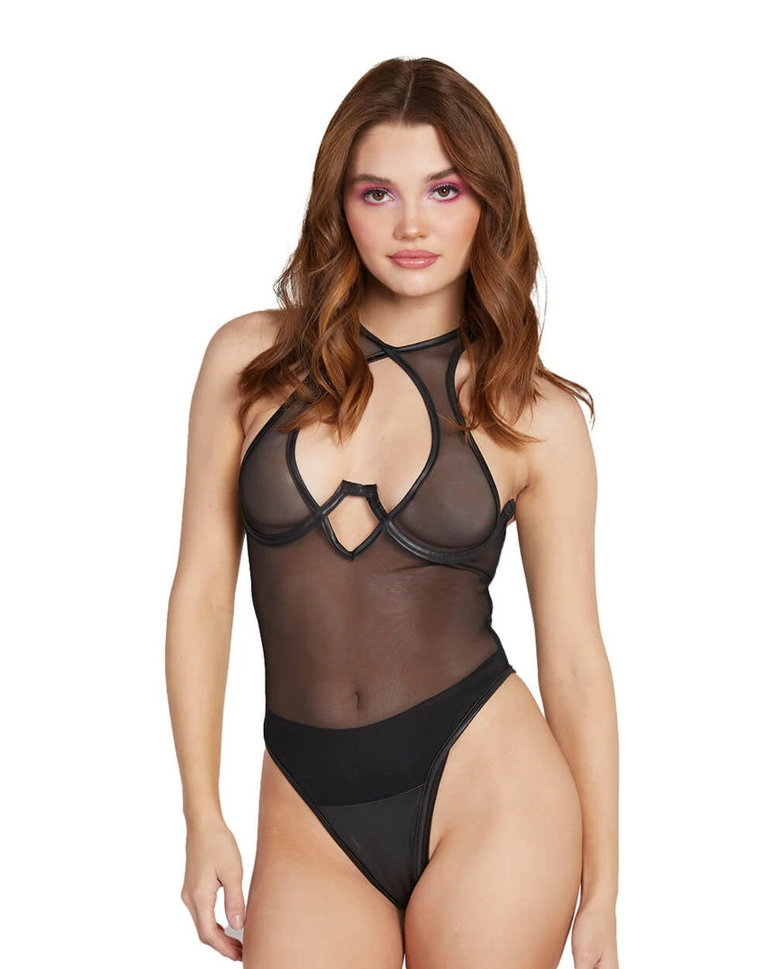 Mapale Bodysuits & One-Pieces Heavenly Haze Mesh Bodysuit 1 Mapale Bodysuits & One-Pieces Heavenly Haze Mesh Bodysuit
