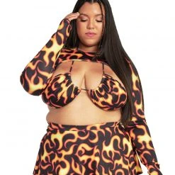 Cherry Mellow, Inc. Hot Stuff Ultra Crop Top New Arrivals