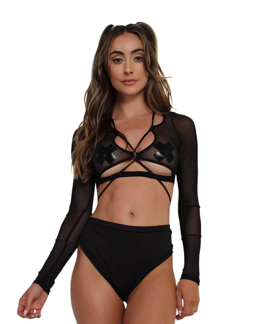 OhYes House Bunny Lace Up Top 1 OhYes House Bunny Lace Up Top