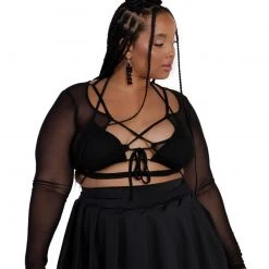 OhYes House Bunny Lace Up Top 14 OhYes House Bunny Lace Up Top