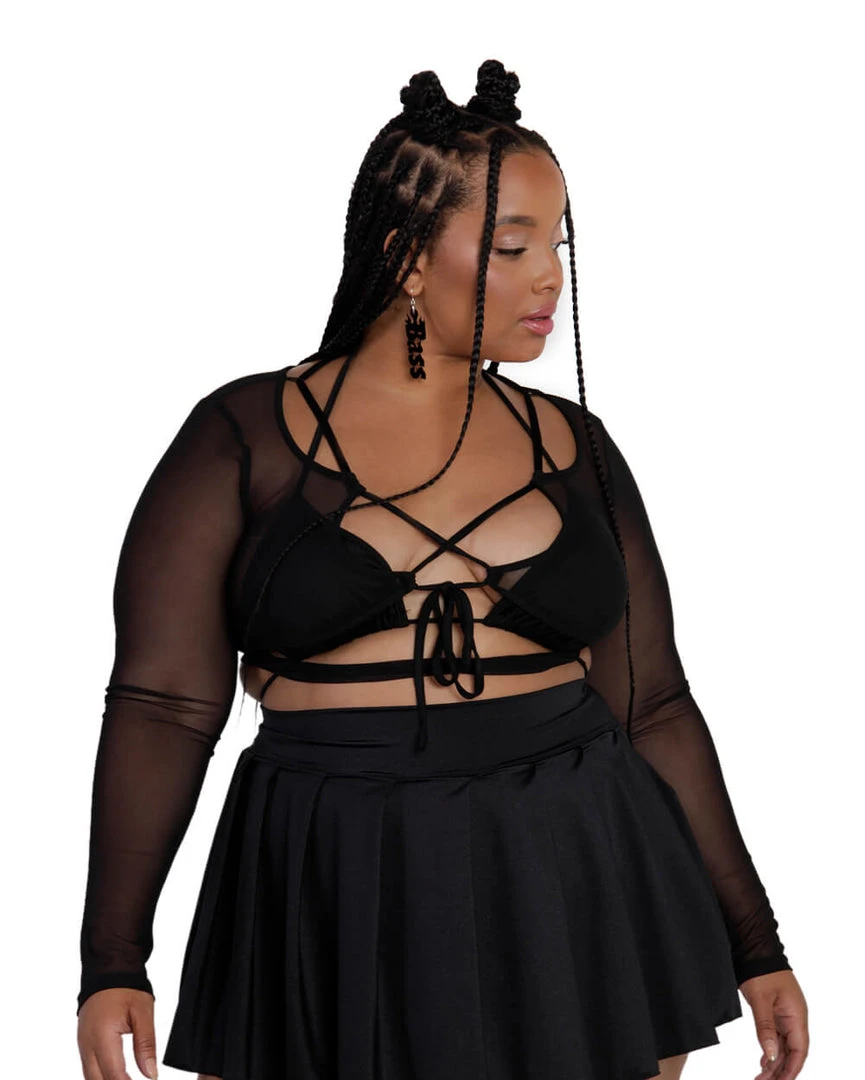 OhYes House Bunny Lace Up Top 6 OhYes House Bunny Lace Up Top