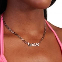 Fame Accessories House Music Chain Choker