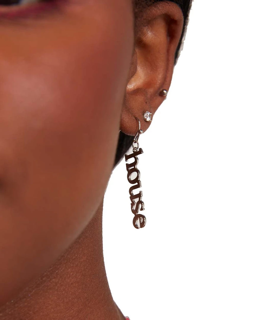 Fame Accessories House Music Drop Earrings 1 Fame Accessories House Music Drop Earrings