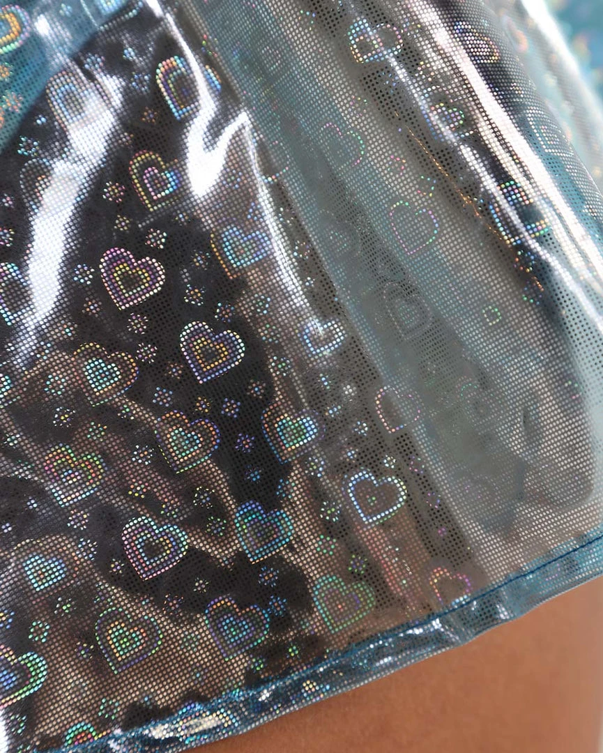 OhYes In A Heartbeat Vinyl Skirt 2 OhYes In A Heartbeat Vinyl Skirt