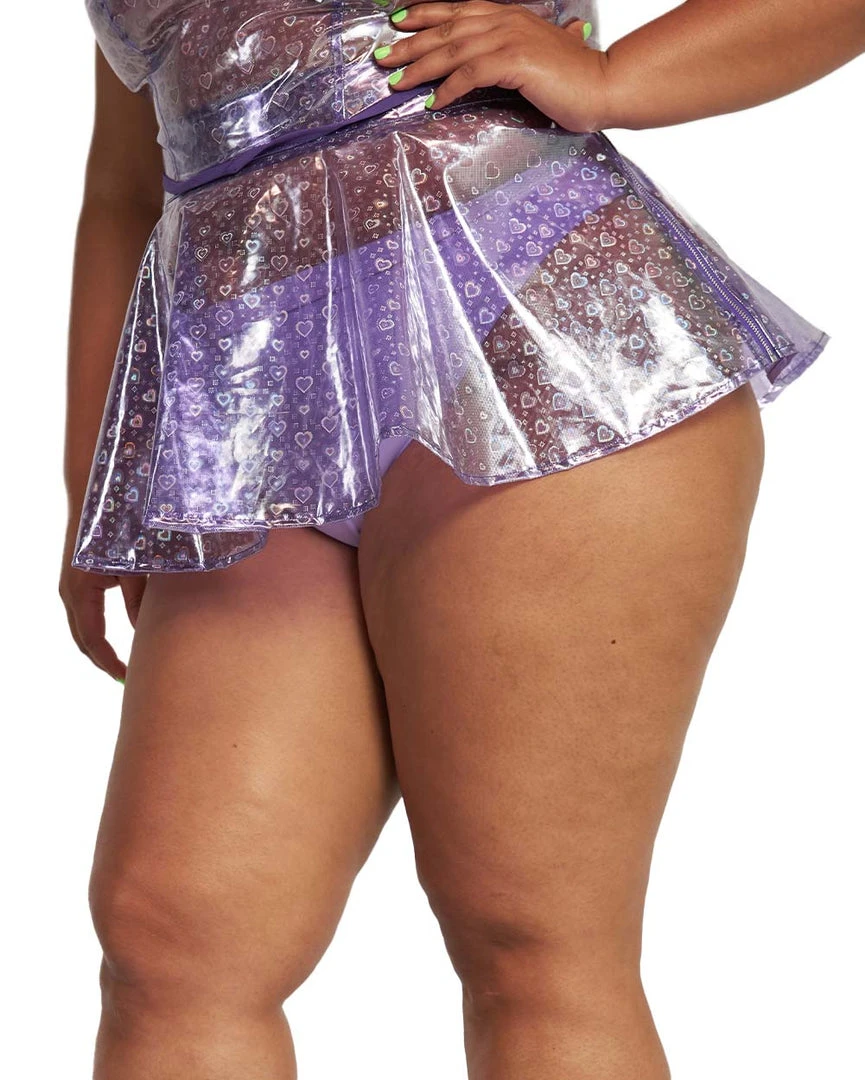 OhYes In A Heartbeat Vinyl Skirt 14 OhYes In A Heartbeat Vinyl Skirt