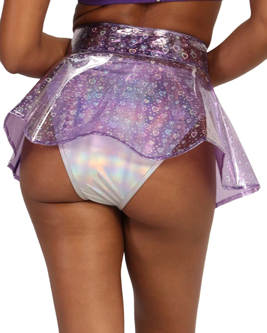 OhYes In A Heartbeat Vinyl Skirt 10 OhYes In A Heartbeat Vinyl Skirt