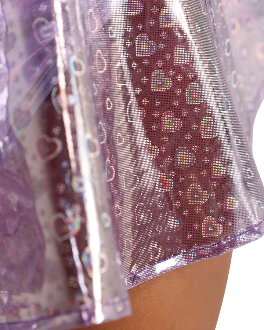 OhYes In A Heartbeat Vinyl Skirt 7 OhYes In A Heartbeat Vinyl Skirt