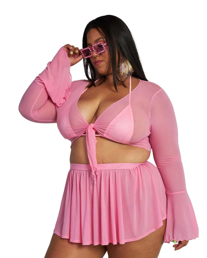 OhYes Clothing Infinite Daze Ruffle Tie-Front Top 6 OhYes Clothing Infinite Daze Ruffle Tie-Front Top