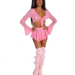 OhYes Clothing Infinite Daze Ruffle Tie-Front Top 10 OhYes Clothing Infinite Daze Ruffle Tie-Front Top