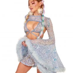 J. Valentine Slice Of Heaven Sequin Ultra Crop Top Clothing 14 J. Valentine Slice Of Heaven Sequin Ultra Crop Top Clothing