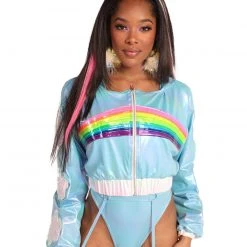J. Valentine Rainbow Bae Jacket