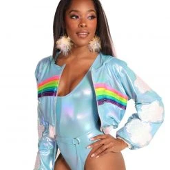 J. Valentine Rainbow Bae Jacket