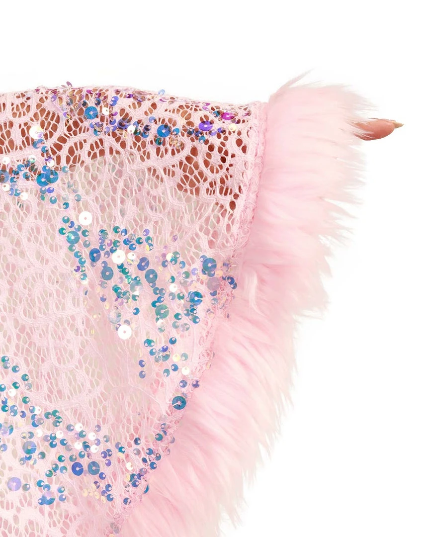 J. Valentine Slice Of Heaven Sequin Ultra Crop Top Clothing 7 J. Valentine Slice Of Heaven Sequin Ultra Crop Top Clothing